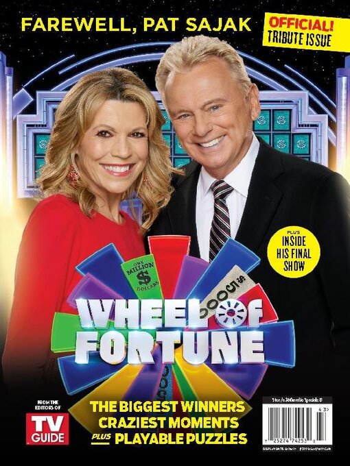 Cover Image of Wheel of fortune - farewell, pat sajak