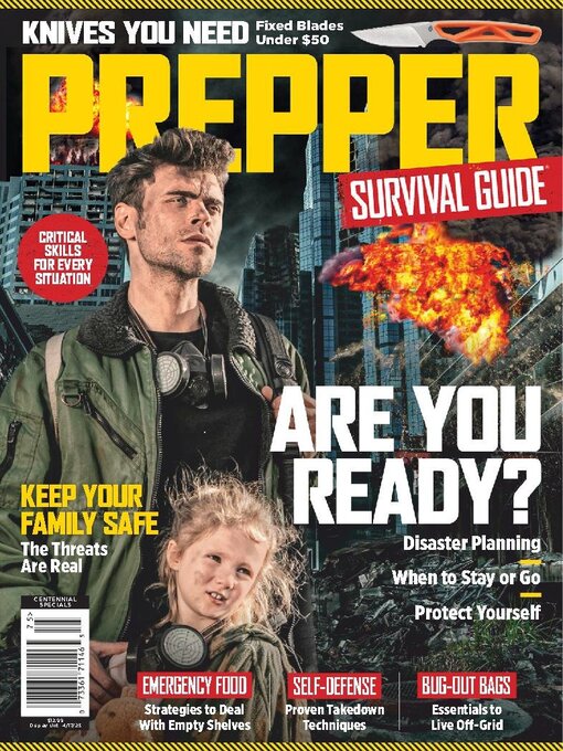Prepper survival guide cover image