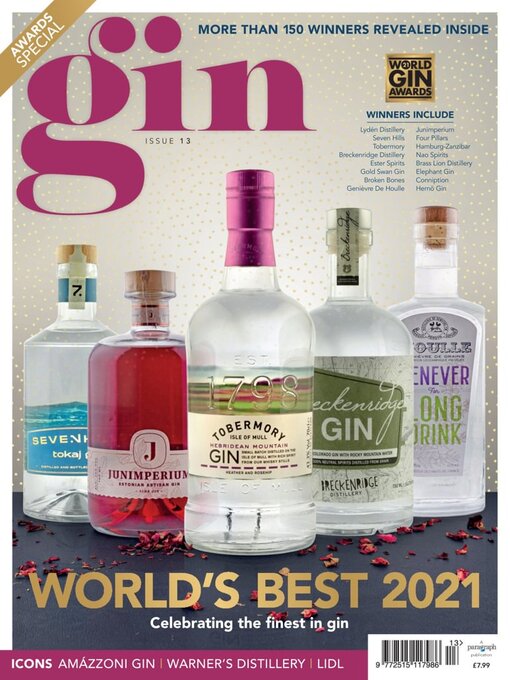 Gin magazine cover image
