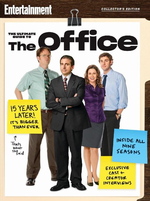 Entertainment weekly the ultimate guide to the office cover image