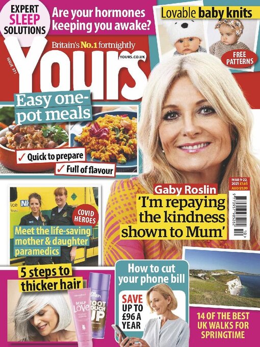 Yours magazine cover image