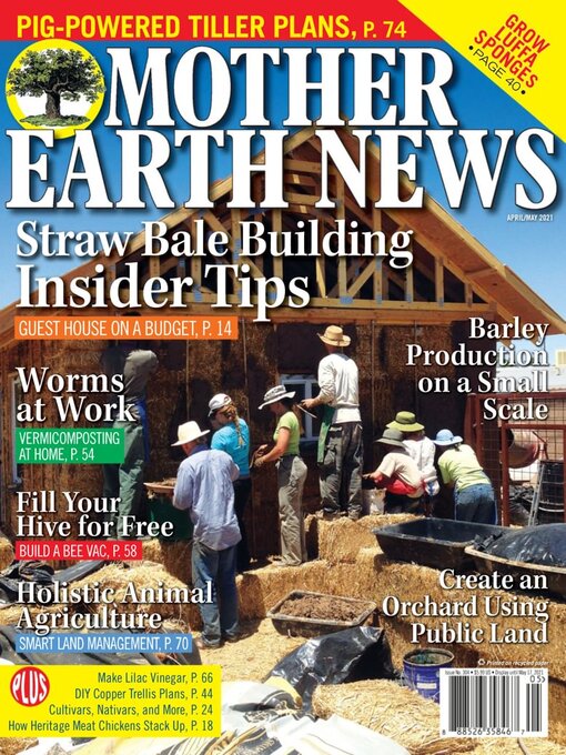 Mother earth news cover image