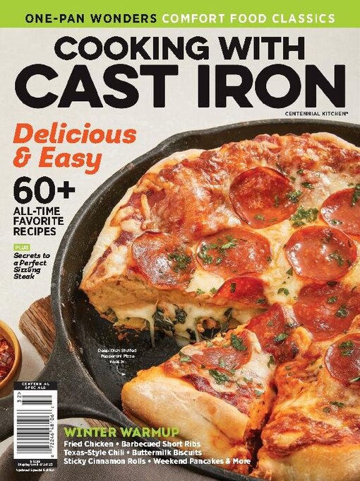 Cooking with cast iron cover image