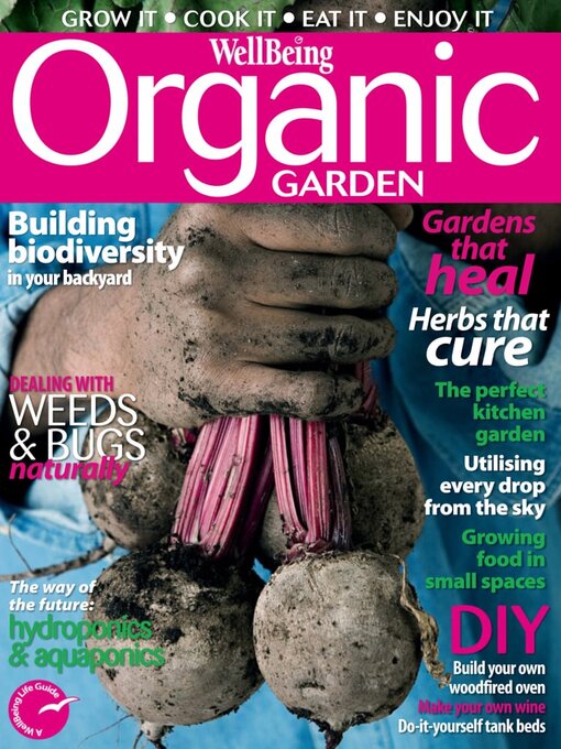Wellbeing organic garden cover image