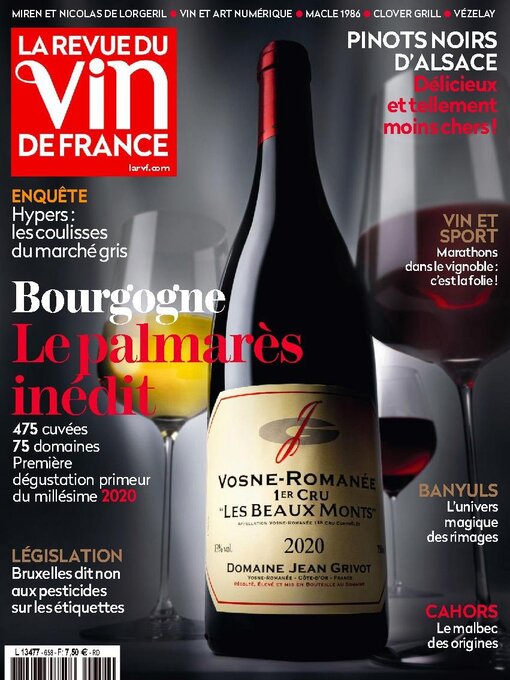 Le grand test des armoires à vins - La Revue du vin de France