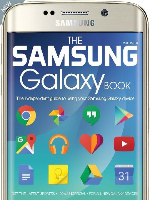 The samsung galaxy book cover image