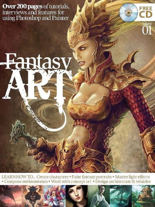 Fantasy art vol. 1 cover image