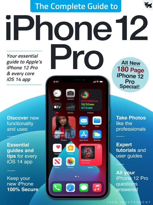 The complete iphone 12 pro guidebook cover image