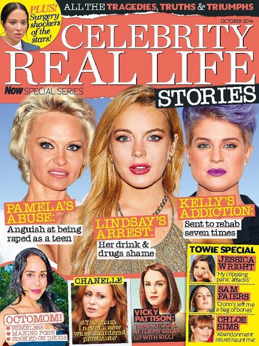 Celebrity real life stories cover image