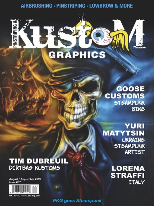 Pinstriping & kustom graphics cover image
