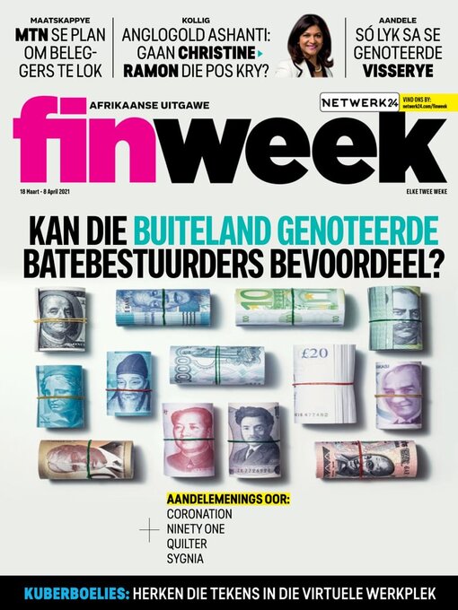 Finweek - afrikaans cover image