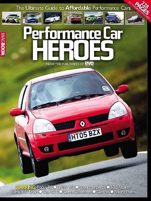 Performance car heroes cover image