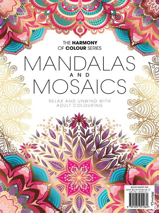 Colouring book: mandalas and mosaics cover image