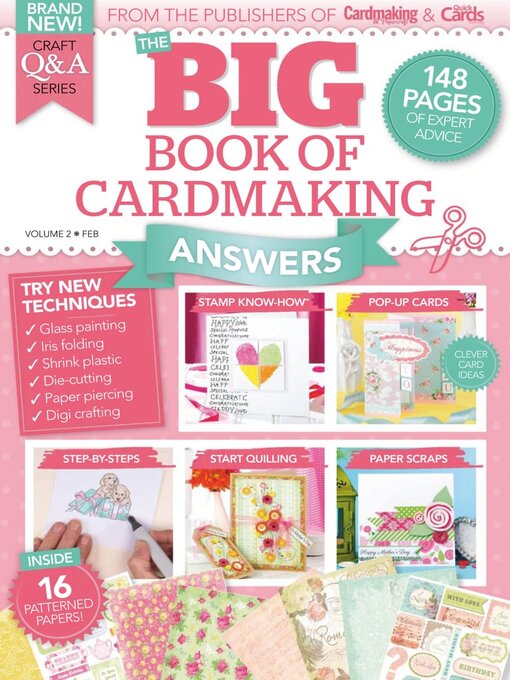 Big book of cardmaking answers cover image