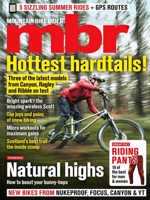Mountain bike rider cover image