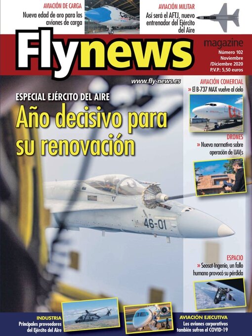 Fly news magazine cover image