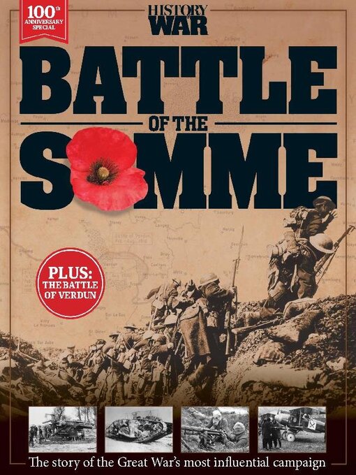 History of war battle of the somme cover image