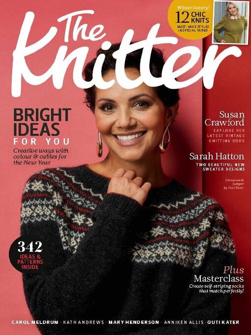 Magazines - The Knitter - CLEVNET - OverDrive