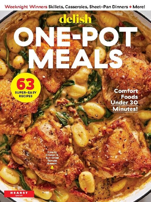 Delish one pot meals cover image