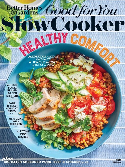 Bh&g good for you slow cooker cover image