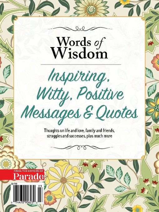 Words Of Wisdom