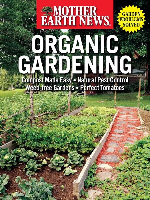 Mother earth news organic gardening cover image