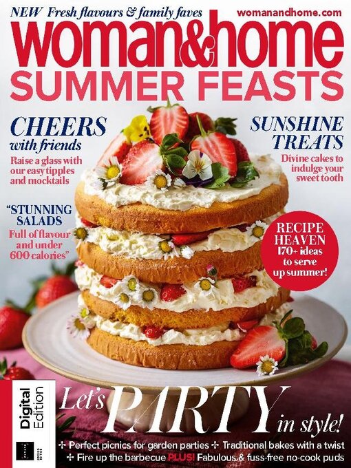 Woman&home summer feasts cover image
