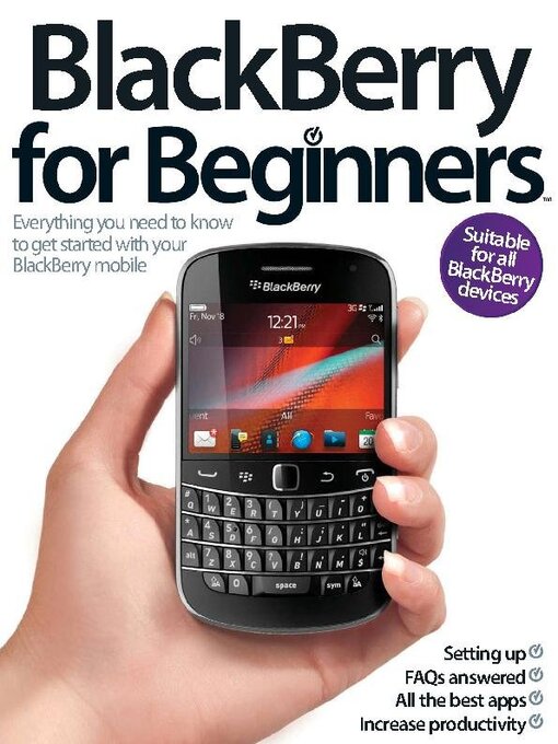 Blackberry for beginners cover image