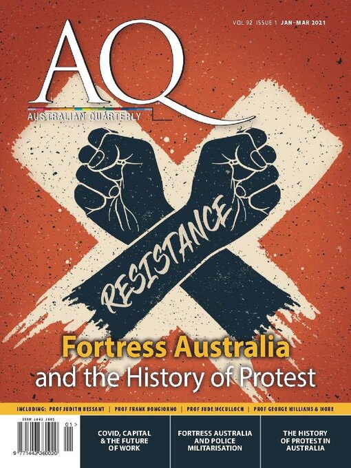 Aq: australian quarterly cover image