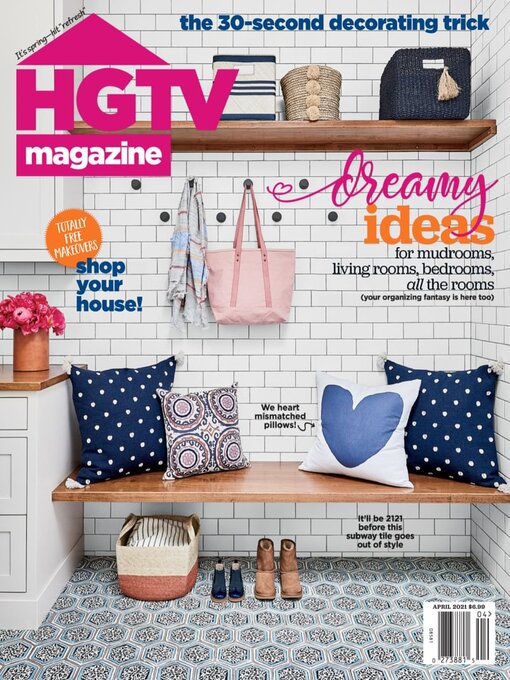 Hgtv magazine cover image