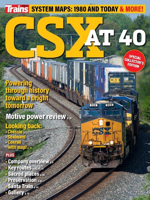 Csx at 40 cover image
