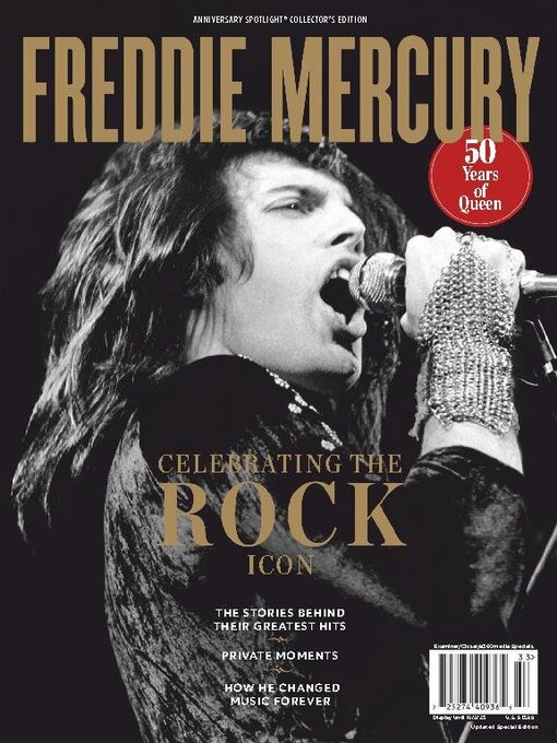 Freddie mercury - 50 years of queen: celebrating the rock icon cover image