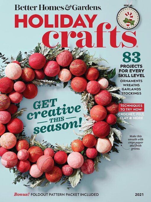 Bh&g holiday crafts cover image