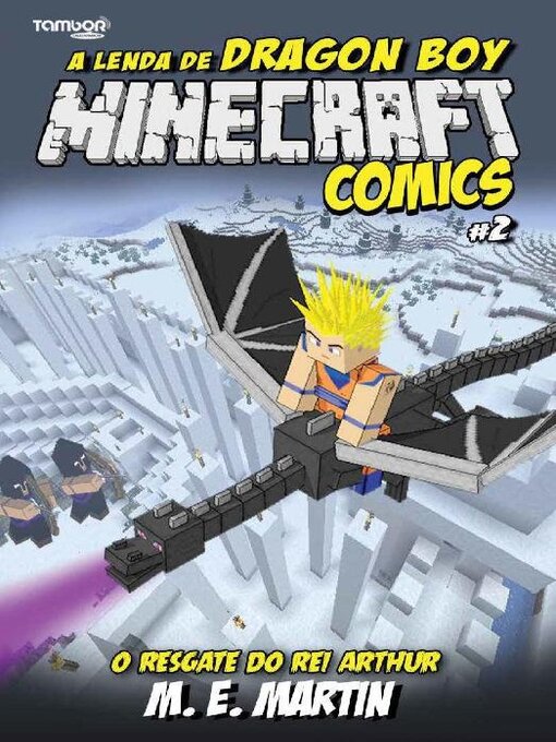 Minecraft comics: a lenda de dragon boy cover image