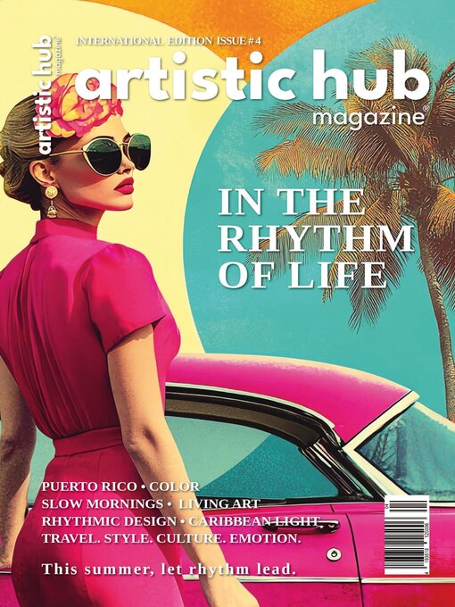Artistic hub magazine cover image