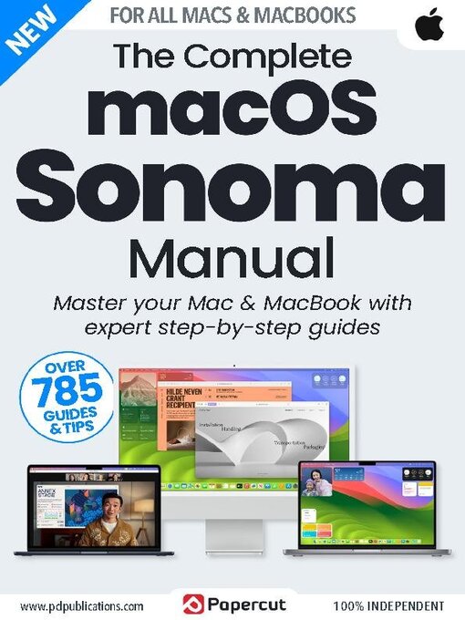 macos sonoma the complete manual cover image