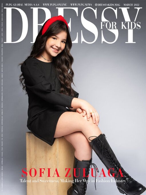 Dressy for kids magazine cover image