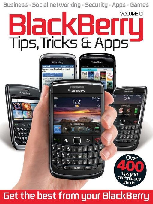 Blackberry tips, tricks & apps vol 1 cover image