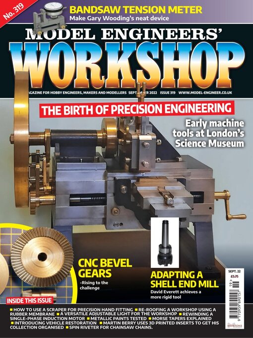 Model engineers' workshop cover image