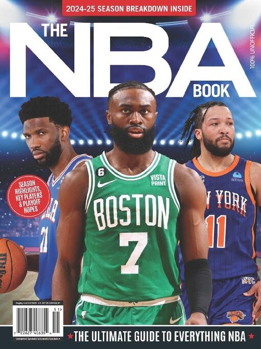 The nba book 2024-25 cover image