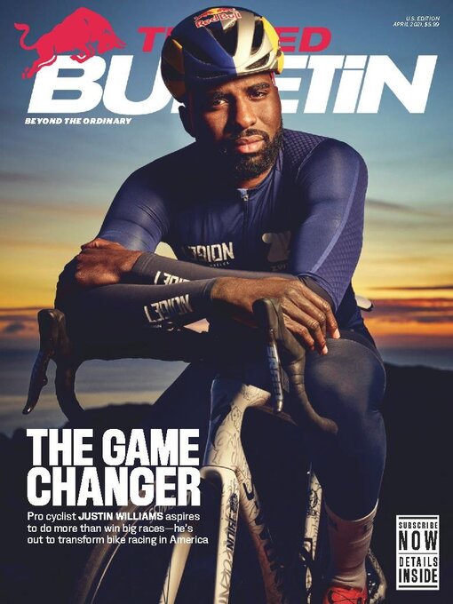 The red bulletin cover image