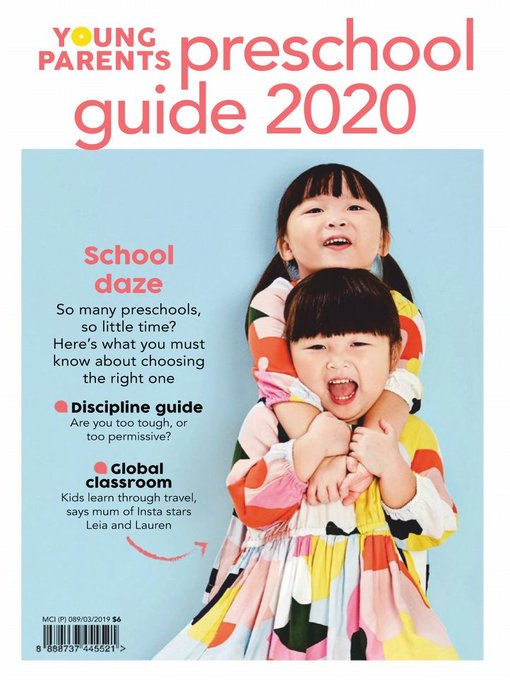 Young parents pre-school guide cover image