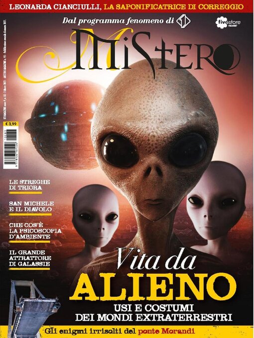 Mistero magazine cover image