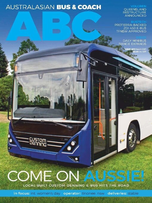 Australasian bus & coach cover image