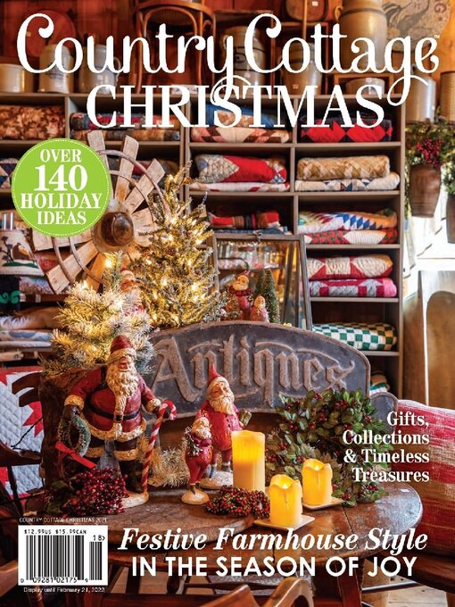 Overly Country Christmas 2022 Magazines - The Cottage Journal - Pioneer Library System - Overdrive