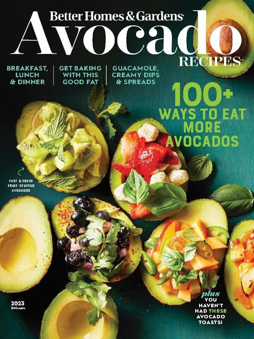 Bh&g avocado recipes cover image