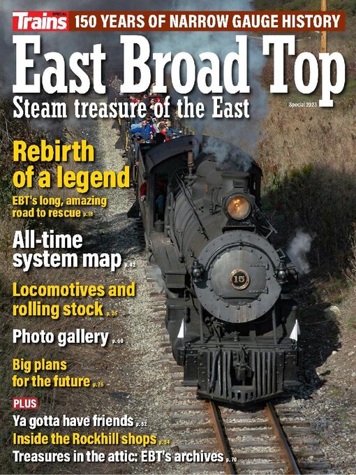 East broad top cover image