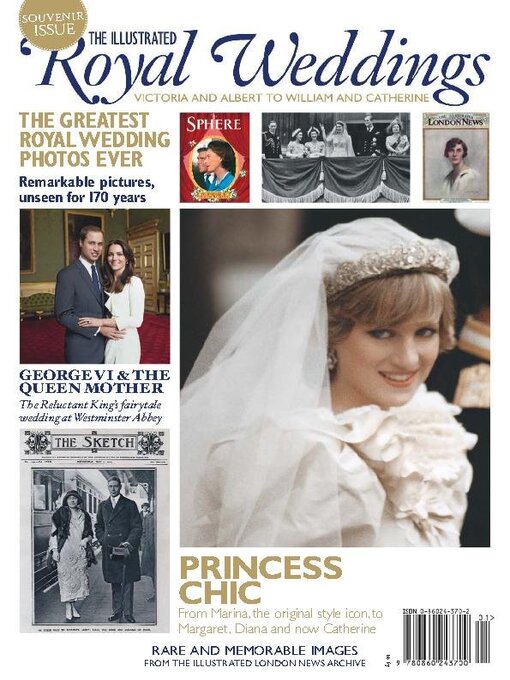 The illustrated royal weddings cover image