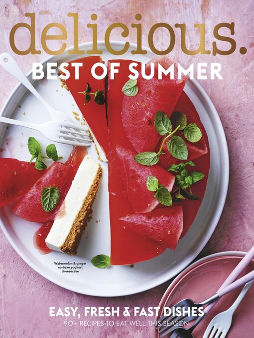 delicious. cookbooks cover image