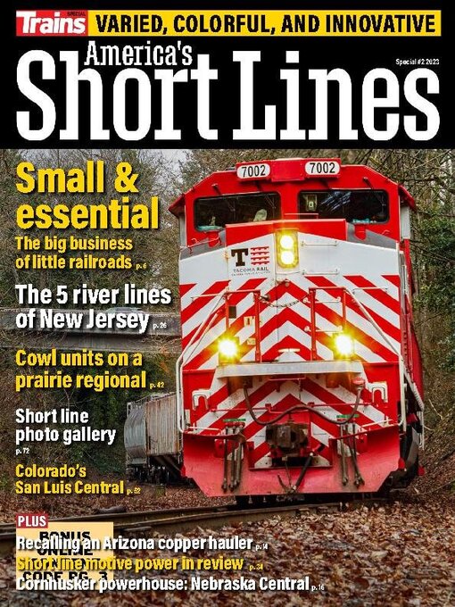 America's short lines cover image